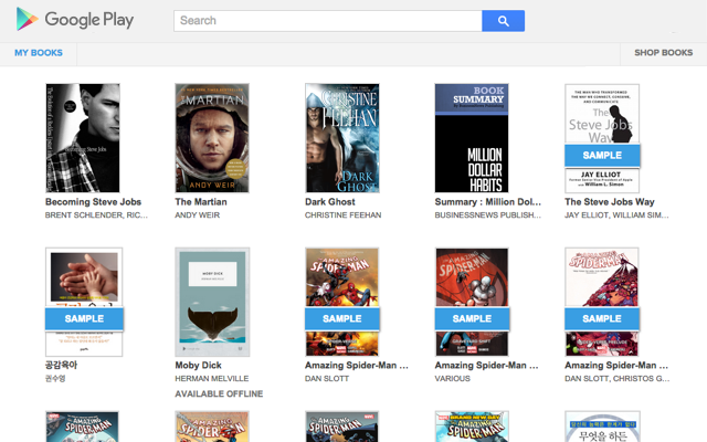 google playbook ebook reader app